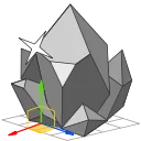 Astral Shard, модель Blender