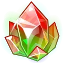 Astral Shard, модель Ruby Fuchsite