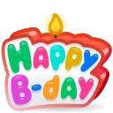 B-Day Candle, модель Candy Message