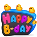 B-Day Candle, модель Duck Attack