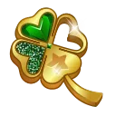 Clover Pin, модель Four Wishes