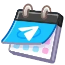 Desk Calendar, модель Telegram