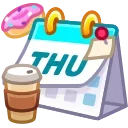 Desk Calendar, модель Thursday