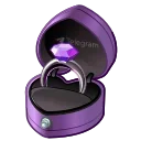 Diamond Ring, модель Dark Orchid