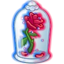 Eternal Rose, модель 3D Glow