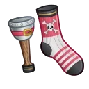 Fresh Socks, модель Peg Leg
