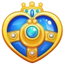 Heart Locket, модель Azure Gem