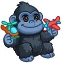 Jolly Chimp, модель Baby Kong
