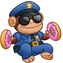 Jolly Chimp, модель Policeman