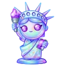 Liberty Figure, модель Fire Opal
