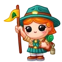 Liberty Figure, модель Girl Scout