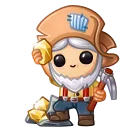 Liberty Figure, модель Gold Rush