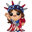 Liberty Figure, модель Miss USA