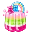 Mousse Cake, модель Gummy Bears