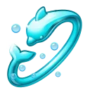 Nail Bracelet, модель Blue Dolphin
