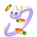 Nail Bracelet, модель Carrot Bunny