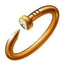 Nail Bracelet, модель Firebronze