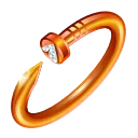 Nail Bracelet, модель Pure Amber