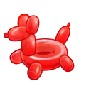 Pool Float, модель Balloon Dog