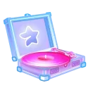 Record Player, модель Pink Chrome