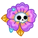 Skull Flower, модель Sunset