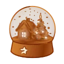 Snow Globe, модель Bronze Temple