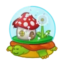 Snow Globe, модель Smurf Cabin