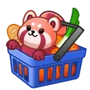 Spring Basket, модель Red Panda