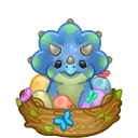 Spring Basket, модель Triceratops
