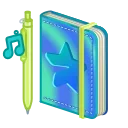 Star Notepad, модель Pearlescent