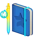 Star Notepad, модель Snow Globe