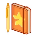 Star Notepad, модель Tangerine