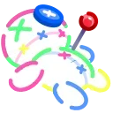 Voodoo Doll, модель Scribble Stab