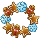 Winter Wreath, модель Gingerbread