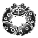 Winter Wreath, модель Negative