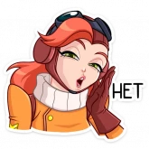 Стикер #10 из набора Амели