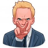 Стикер #11 из набора Барни Стинсон