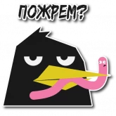 Стикер #10 из набора Дрозд Мерл