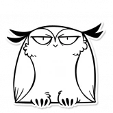 Стикер #12 из набора Boggart Owl