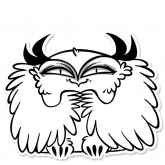 Стикер #11 из набора Boggart Owl