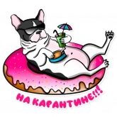 Стикер #2 из набора Карантин