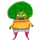 Стикер #4 из набора Малышка Брокколи