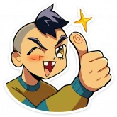 Стикер #11 из набора byashavk
