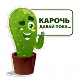Стикер #9 из набора Кактус Зим