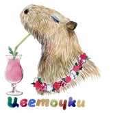 Стикер #8 из набора Капибары