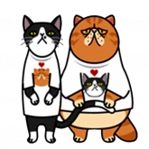 Стикер #4 из набора Смешные коты