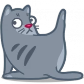 Стикер #10 из набора Кошачья мощь