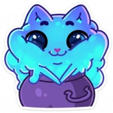 Стикер #3 из набора Котялок