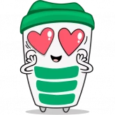 Стикер #4 из набора Coffee Like
