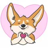 Стикер #5 из набора CorgiK @lorindragon